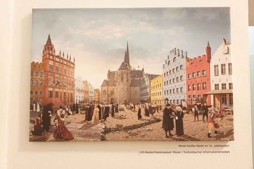 Stilvoll & Historisch I Kingbetten+Kueche+Parkplatz Wesel  Exterior foto